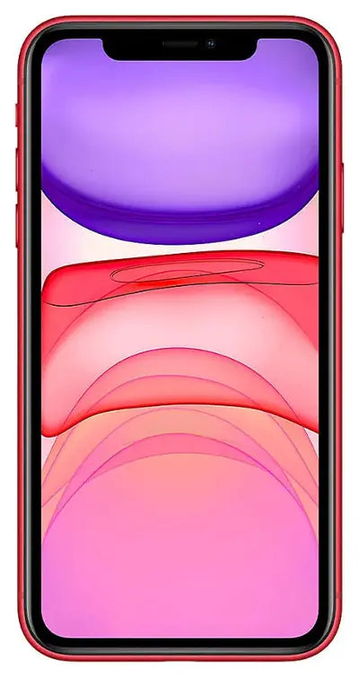 iphone 11 reacondicionado color rojo vista frontal